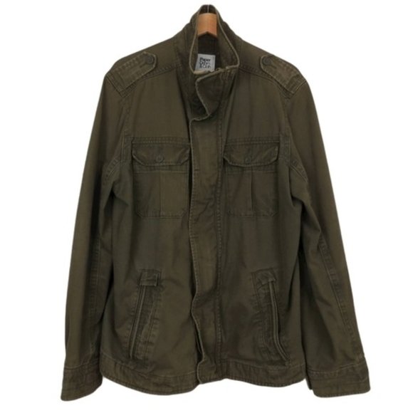 Paper Denim & Cloth Other - PAPER DENIM & CLOTH Men's Green Utility Jacket